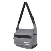 22439830 [OUTDOOR PRODUCTS ヘザーテクス マルチポケット ショルダーバッグ 大容量 斜め掛け 肩掛け H/GRAY]