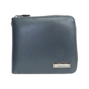 OUTDOOR PRODUCTS ボンデッドレザー ラウンドジップ 二つ折財布 再生革 NAVY 22459937