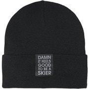 Skier Beanie Black Solid [アウトドア ニットキャップ]