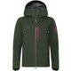 Women's Bec de Rosses Jacket Deep Forest Sサイズ [スキーウェア ジャケット レディース]