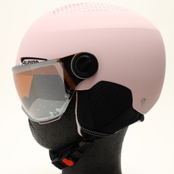 ALPINA ピンク ヘルメット ミラー付き ヨドバシ.com - アルピナ ALPINA ZUPO VISOR A9229350 ローズ