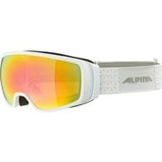 ALPINA DOUBLE JACK Q LITE A7284811 ホワイト(Qliteレインボー) [スキーゴーグル 眼鏡対応]