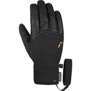 レオン R-TEX XT LLEON R-TEX XT 61 02 219 7707 ブラック/ゴールド 7.5インチ(Sサイズ) [スキーグローブ]