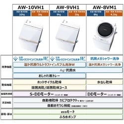 ヨドバシ.com - 東芝 TOSHIBA AW-8VM1（W） [縦型洗濯乾燥機 ZABOON