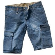 ハーフパンツ ピクニック デニムブルー L 91113/801-L