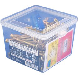 極太KK65 四角穴 クロメート 12号箱 V-KKX065-SX