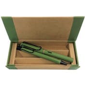 サファリ ファースト ギフト サヴァンナグリーン 万年筆 EF(極細字) 両用式+ボールペン 限定 L41SV-EF/L241SV