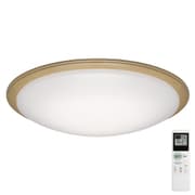 LEDシーリングライト 調光調色 木枠付き 8畳用 ON・OFFタイマー リモコン付き GTB89099