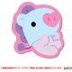 BT21 もこもこ刺繍バッジ MANG [キャラクターグッズ]