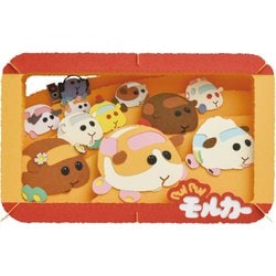 PT-L19 PUI PUI モルカー PAPER THEATER PUI PUI モルカー [ペーパークラフト（完成サイズ：H100×W160×D42mm）]