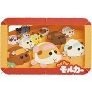 PT-L19 PUI PUI モルカー PAPER THEATER PUI PUI モルカー [ペーパークラフト（完成サイズ：H100×W160×D42mm）]