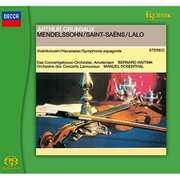 メンデルスゾーン：ヴァイオリン協奏曲、サン＝サーンス：ハバネラ、ラロ：スペイン交響曲 [SACDソフト]