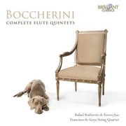 ボッケリーニ：フルート五重奏曲全集 3枚組 デ・トレス BRL-96074 [クラシックCD 輸入盤]