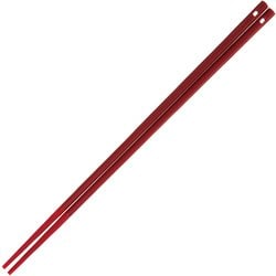 しっかりつかめる シリコン 箸 レッド 579080