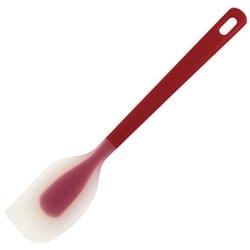 しっかりフィットする シリコンスパチュラ レッド 579417