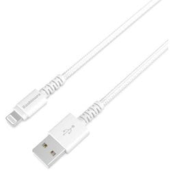 USB Type-A to Lightningケーブル 充電＆同期 折曲耐久3万回 MFi認証 1.2m ホワイト KL-116