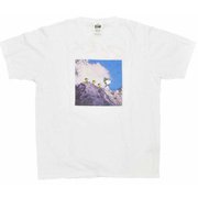 ロックス×ピーナッツ ヨセミテフォトTシャツ ROKX × PEANUTS YOSEMITE PHOTO TEE RXMS214024 WHITE Lサイズ [アウトドア カットソー メンズ]