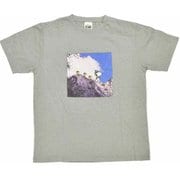 ロックス×ピーナッツ ヨセミテフォトTシャツ ROKX × PEANUTS YOSEMITE PHOTO TEE RXMS214024 GREY Lサイズ [アウトドア カットソー メンズ]