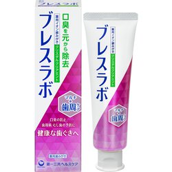 ブレスラボ マルチ＋歯周ケア クリスタルクリアミント 口臭予防 90g [歯磨き粉 医薬部外品]