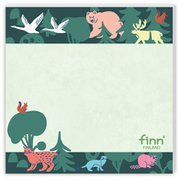 フィンランドモチーフ ふせんメモ フィンダッシュ 森のどうぶつ 30枚入り FINN-7882