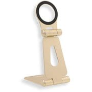 304-002-001 [iPhone 12 /iPhone 12 Pro /iPhone 12 mini /iPhone 12 Pro Max 用 MagSafe対応マグネット付きスタンド PEDESTAL Magnetice Phone Stand Gold]