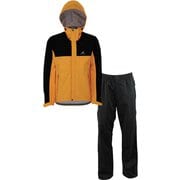 メンズ３Ｌコンバットレインスーツ MENS 3L COMBAT RAIN SUIT ODS92030 183009 オレンジブラック Sサイズ [アウトドア レインウェア上下セット メンズ]