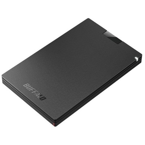 SSD-PG500U3-BC [ポータブルSSD 耐振動・耐衝撃 USB3.2（Gen1）対応 500GB ブラック]