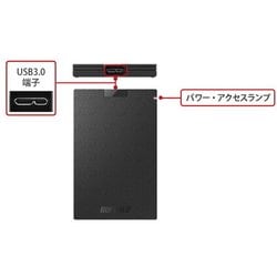 ヨドバシ.com - バッファロー BUFFALO SSD-PG1.0U3-BC [ポータブルSSD 