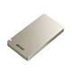 ポータブルSSD 耐振動・耐衝撃 USB3.2（Gen2）対応 500GB ゴールド SSD-PGM500U3-GC