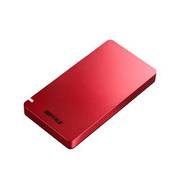 ポータブルSSD 耐振動・耐衝撃 USB3.2(Gen2)対応 500GB レッド SSD-PGM500U3-RC