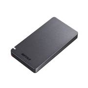 ポータブルSSD 耐振動・耐衝撃 USB3.2(Gen2)対応 500GB ブラック SSD-PGM500U3-BC