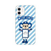 dra21cha5-12M [iPhone12mini 用 ケース 中日ドラゴンズ 2021年度 ストライプ（背景クリア）]