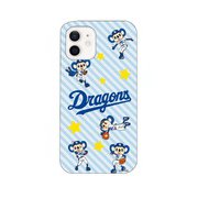 dra21cha8-12M [iPhone12mini 用 ケース 中日ドラゴンズ 2021年度 ドアラがいっぱい]