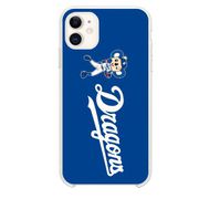 dra21cha3-12 [iPhone12 /iPhone12 Pro 用 ケース 中日ドラゴンズ 2021年度 ロゴ（ドアラ）]