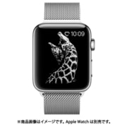 IQ-AWML40-SV [AppleWatch ステンレスミラネーゼバンド 38/40mm シルバー]