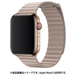 IQ-AWLMGH44-GY [AppleWatch マグネットホールドバンド（通し穴あり） 42/44mm グレージュ]
