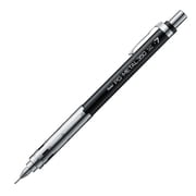 シャープペン PG-METAL350(ピージーメタル 350) 0.7mm HB ノック式 製図用 本体色:ブラック PG317-A