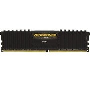 DDR4, 2400MHz 4GB 1x288 DIMM, Unbuffered, 16-16-16-39, Vengeance LPX Black Heat spreader CMK4GX4M1A2400C16