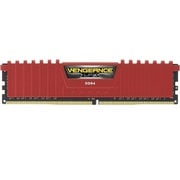 VENGEANCE LPX DDR4 UDIMM 8GB (8GBx1) DDR4-2400 (PC4-19200) CL16/1.2V XMP2.0 Red CMK8GX4M1A2400C16R