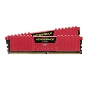 VENGEANCE LPX Red PC4-19200 DDR4-2400 16GB 8GBx2 For Desktop CMK16GX4M2A2400C14R
