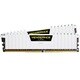 VENGEANCE LPX DDR4 UDIMM 16GB （8GBx2） DDR4-3200 （PC4-25600） CL16/1.35V XMP2.0 White CMK16GX4M2B3200C16W