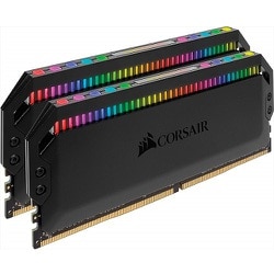 ヨドバシ.com - コルセア CORSAIR DDR4, 3200MHz 16GB 2x8GB DIMM, Unbuffered,  16-20-20-38, XMP 2.0, DOMINATOR PLATINUM RGB Black, 1.35V  CMT16GX4M2E3200C16 通販【全品無料配達】