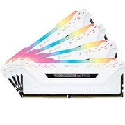 VENGEANCE RGB PRO DDR4 UDIMM 32GB (8GBx4) DDR4-3200 (PC4-25600) CL16/1.35V XMP2.0 White CMW32GX4M4C3200C16W