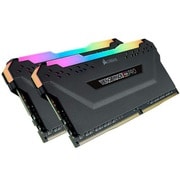 VENGEANCE RGB PRO DDR4 UDIMM 64GB (32GBx2) DDR4-3200 (PC4-25600) CL16/1.35V XMP2.0 Black CMW64GX4M2E3200C16