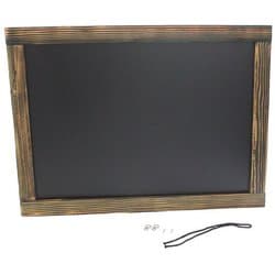 木製両面ブラックボード緑450×600mm MBD642
