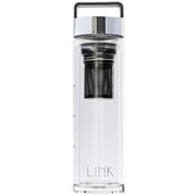 Tii Bottle 茶こし付き二重ガラス構造ボトル シルバー 00420KIT-001SV1