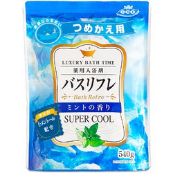 バスリフレ スーパークール薬用入浴剤 M つめかえ用 540g [入浴剤]