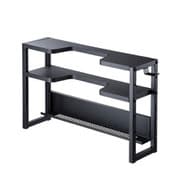 モニター裏収納ラック 幅48cm MR-STN1BK