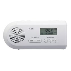 東芝 TY jkr6 W FM am充電ラジオ ホワイト