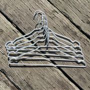 No.19 [アルミハンガー シルバー 40cm 5P]